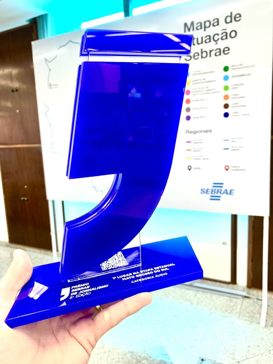 CBN vence 8º Prêmio Sebrae de Jornalismo na categoria “Áudio” - Foto: Sebrae-MS