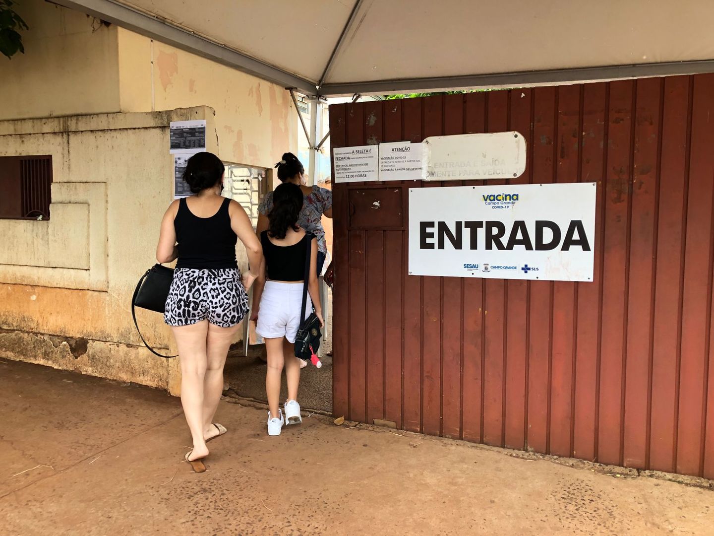 Em Campo Grande, a vacinação das crianças começou na semana passada e até o momento 1.453 pessoas foram imunizadas - Foto: Isabelly Melo/CBN