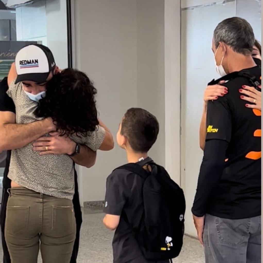 Ismaily postou vídeo nas redes sociais mostrando encontro com a família - Foto: Arquivo Pessoal/Instagram