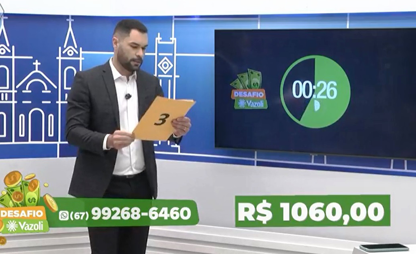 Desafio vai ao ar todos os dias durante o programa TVC Agora - Reprodução/TVC