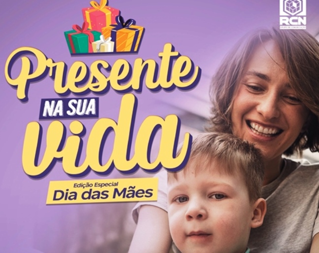 Campanha 'Presente na Sua Vida' vai sortear vale compras no valor de R$ 500 - Divulgação/Folder promocional