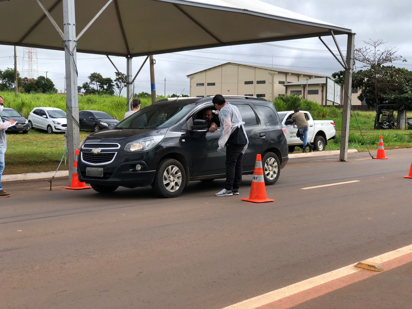 As barreiras estão instaladas saídas para Cuiabá, Sidrolândia, São Paulo e Três Lagoas - Foto: Isabelly Melo