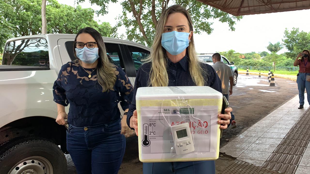 MS recebeu, desde o início da vacinação no país, em janeiro, pouco mais de 570 mil doses de imunizantes contra o novo coronavírus. - Foto: Isabelly Melo