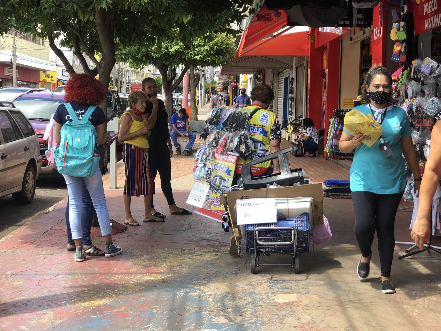 Centro de Campo Grande em dias "normais" - Foto: Isabelly Melo