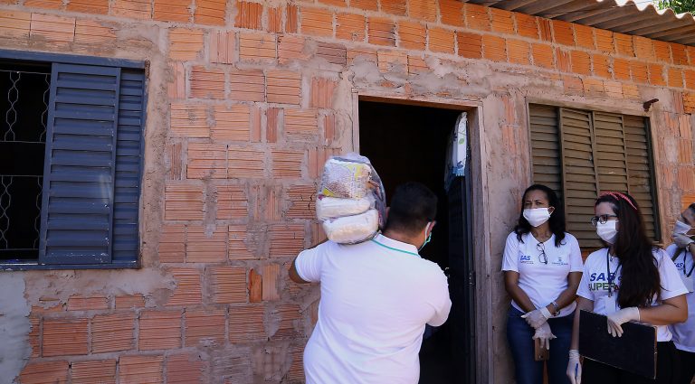 O projeto ajuda as famílias que estão em situação de insegurança alimentar e nutricional - Foto: Divulgação