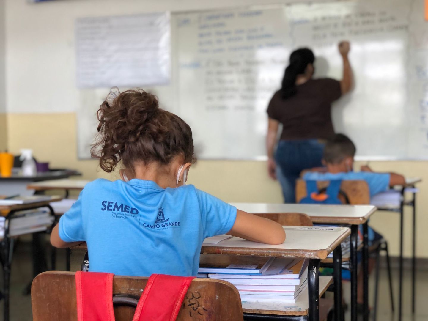 Em processo de alfabetização, alunos escrevem livro baseado no Pequeno Príncipe - Foto: Isabelly Melo/CBN