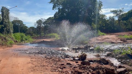 Falta de pavimentação asfáltica só piora problema crônico da região - Foto: Ingrid Rocha