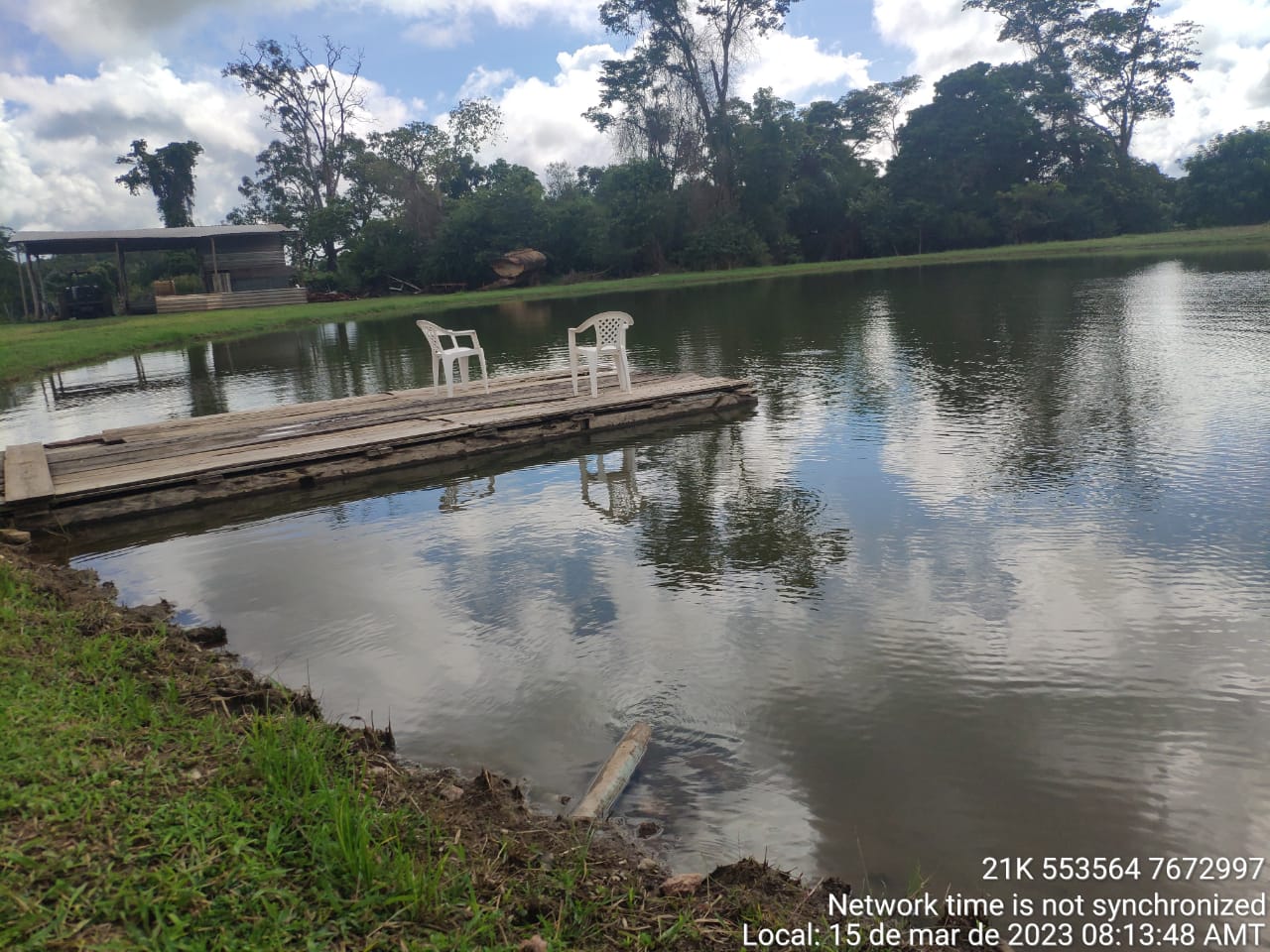 Segundo testemunha a represa foi construída a sete anos, a proprietária foi autuada administrativamente e deve remover a construção que foi feita sem licença ambiental - Foto:Divulgação/PMA-MS