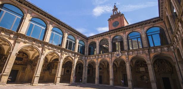 Universidade Bolonha, na Itália - Foto:Divulgação