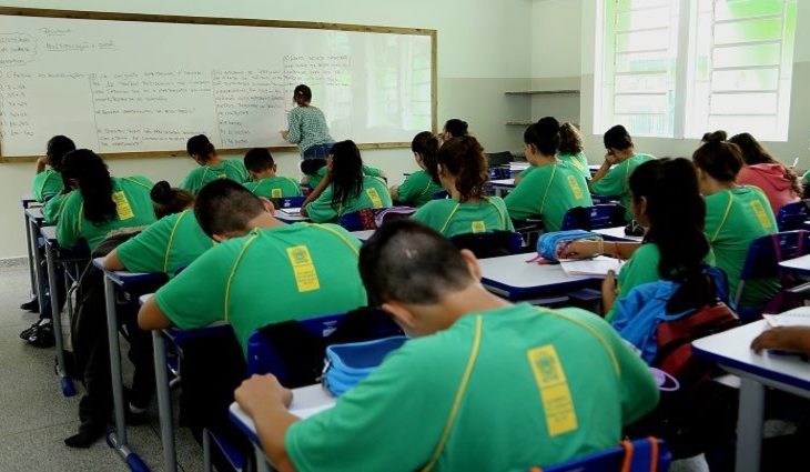 Sala de aula de uma escola municipal de Campo Grande - Foto: Arquivo/CBN-CG