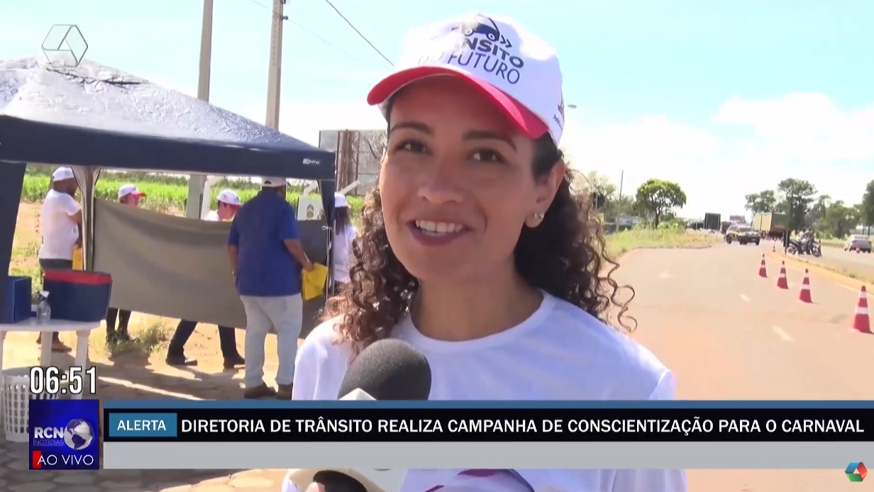 Diretoria de Trânsito realiza campanha de conscientização para o carnaval em Três Lagoas