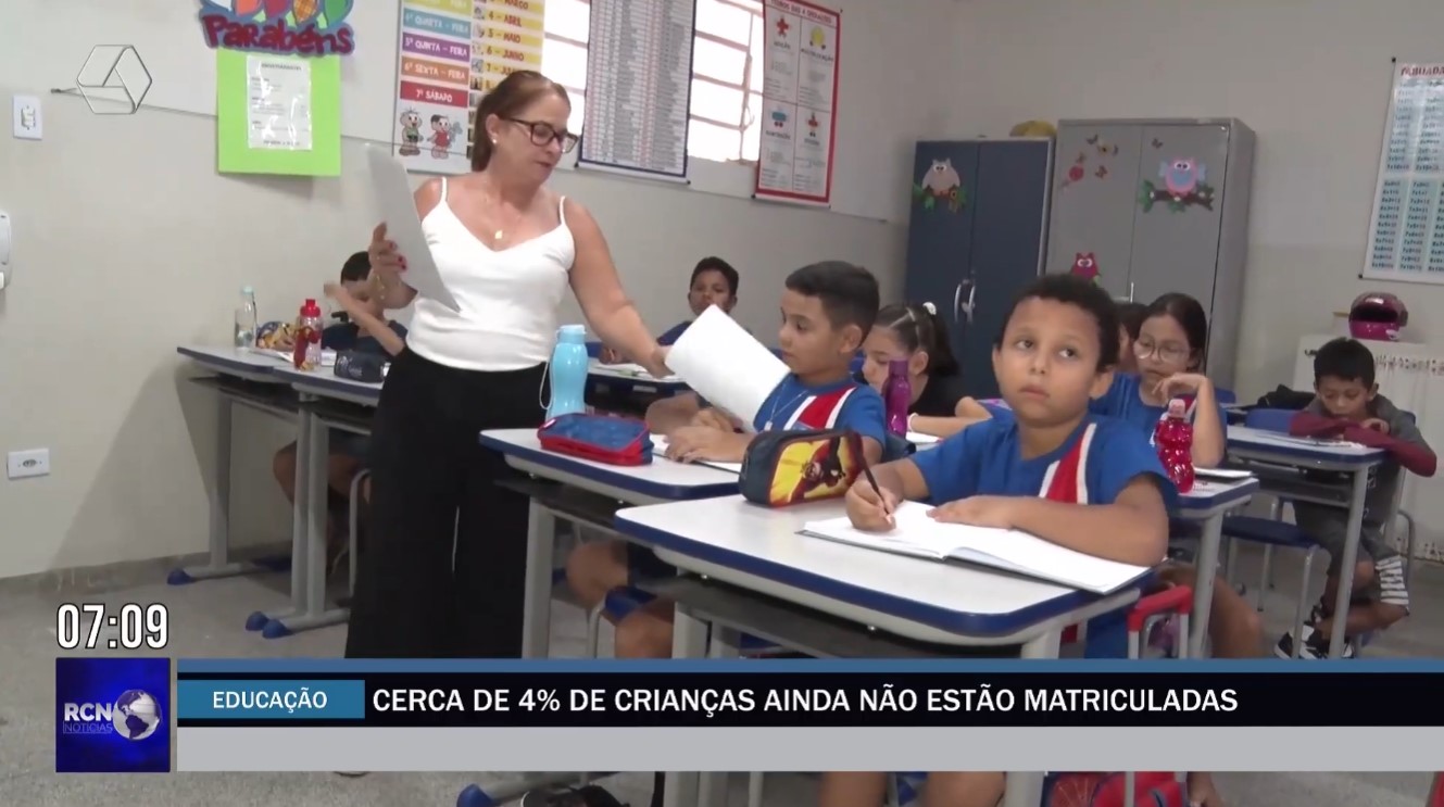 Cerca de 4% de crianças ainda não estão matriculadas em escolas em Três Lagoas