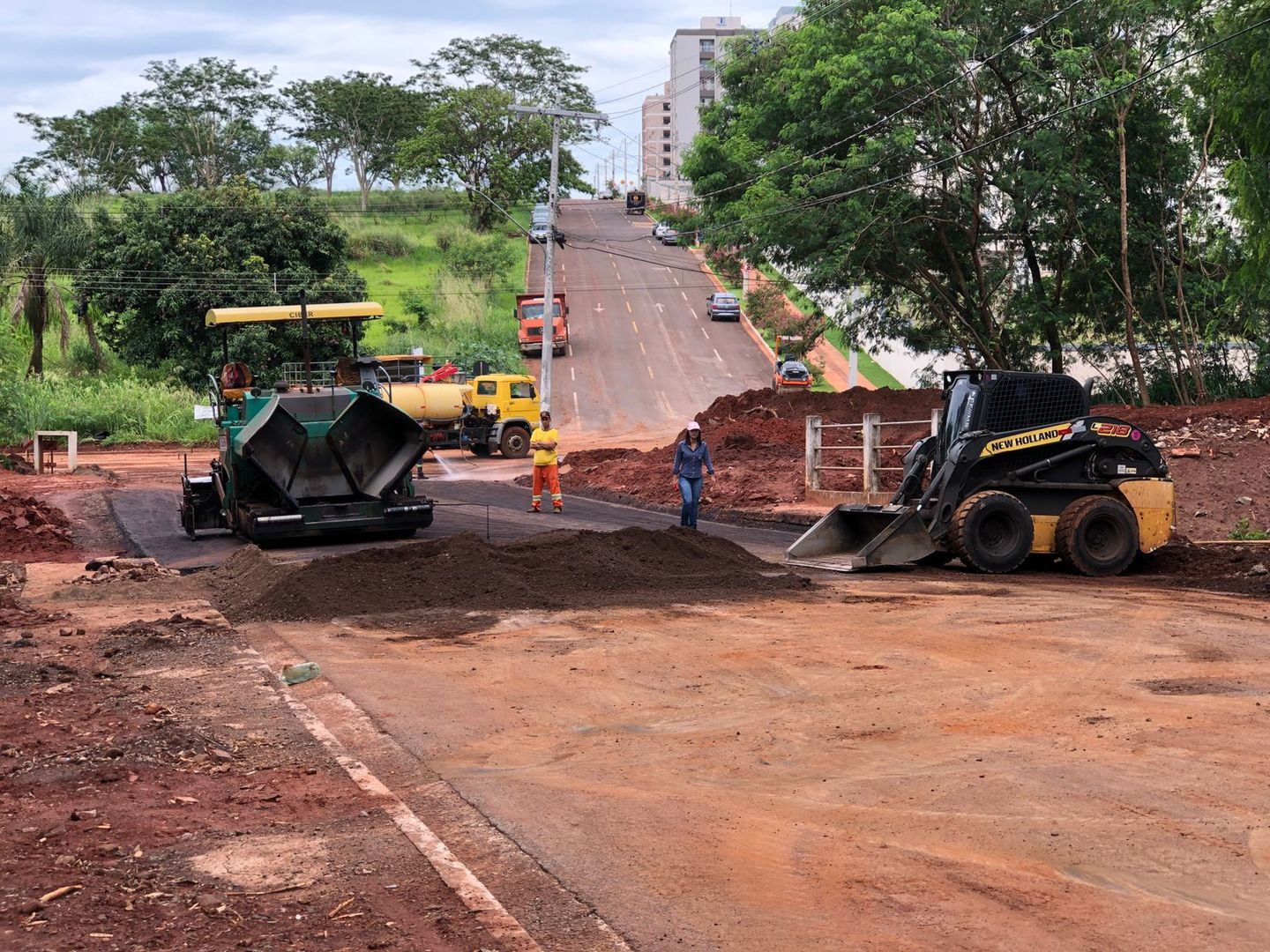 Obras em ponte no Estrela do Sul devem ser finalizadas nesta semana - Foto: Isabelly Melo/CBN