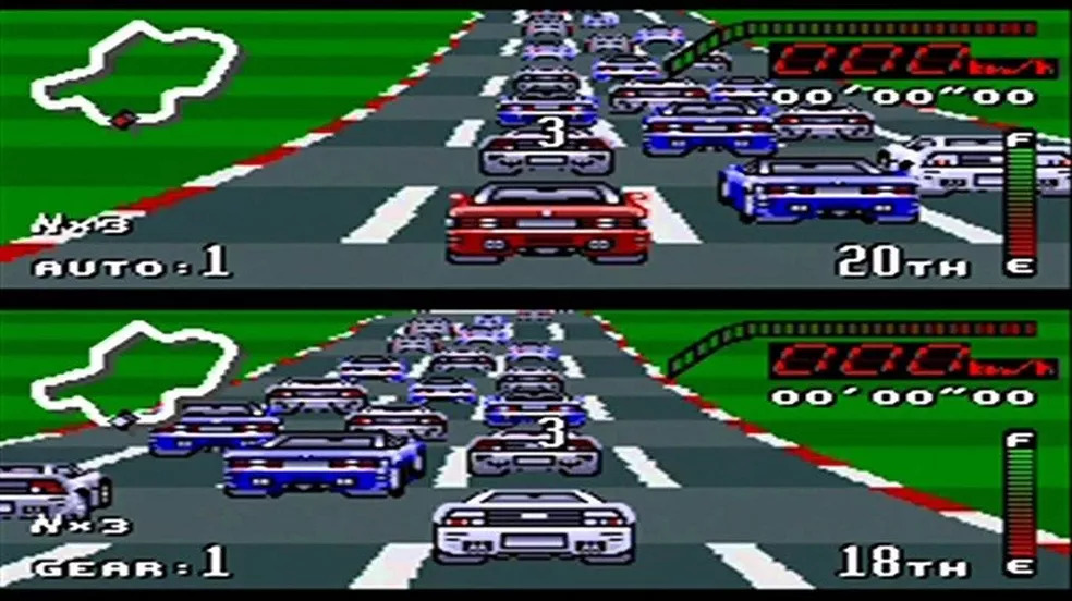 Jogos antigos de corrida estarão disponíveis no Museu do Vídeo Game Itinerante - Imagem/TechTudo