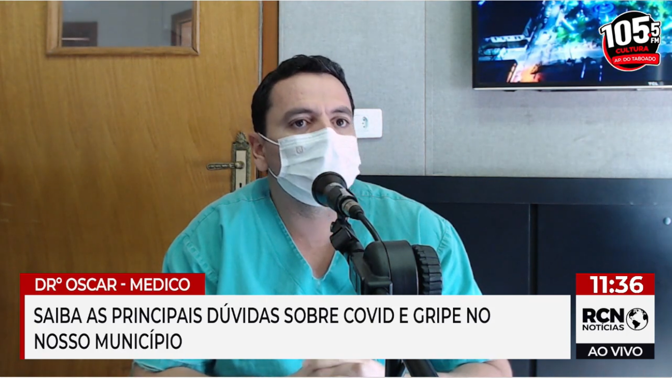 Médico Dr. Oscar - em entrevista para o RCN Notícias - Cultura FM