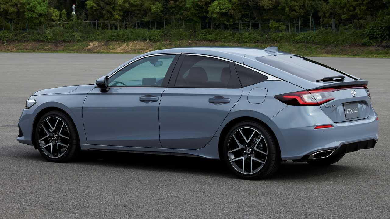 Honda Civic Hatchback modelo 2022 - Foto: Divulgação