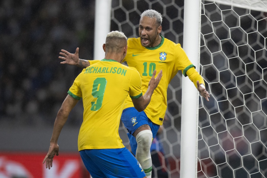 Amistoso da Seleção Brasileira: Brasil x Japão no Estádio Nacional de Tóquio - Lucas Figueiredo/CBF