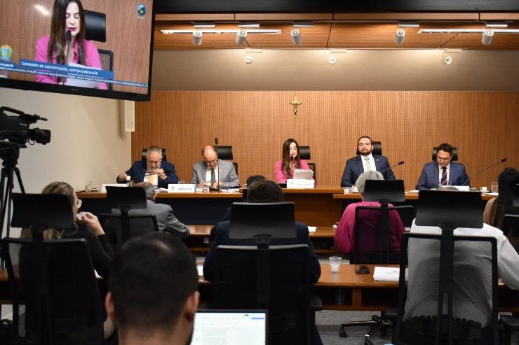 Reunião da CCJR desta quarta-feira (21) na Assembleia Legislativa de Mato Grosso do Sul - Foto: Divulgação/Alems