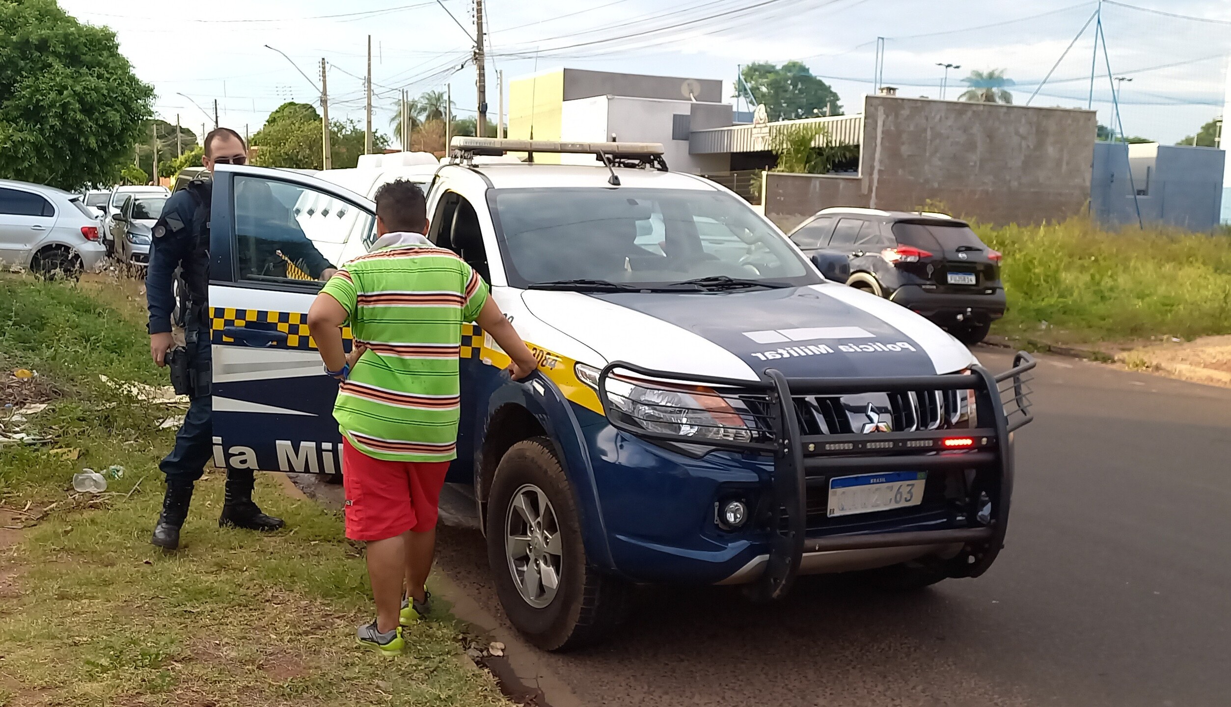 "Tina" foi filmada durante furto em loja de Lingeries e a tarde acabou presa ao tentar furtar residência - Alfredo Neto/RCN67