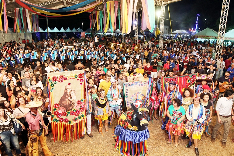 Festa do Folclore de Três Lagoas acontece na Esplanada da NOB desde 2017. - Divulgação