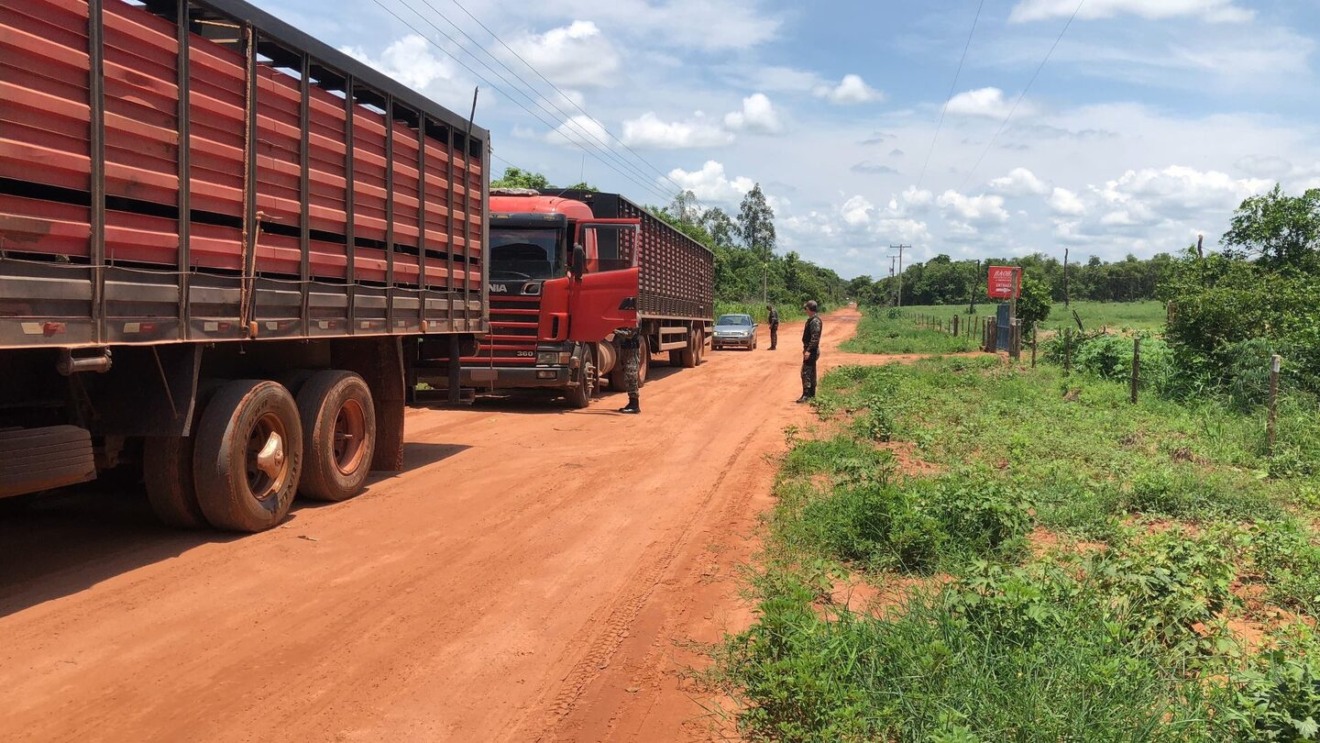 Caminhões que transportavam o produto foram apreendidos