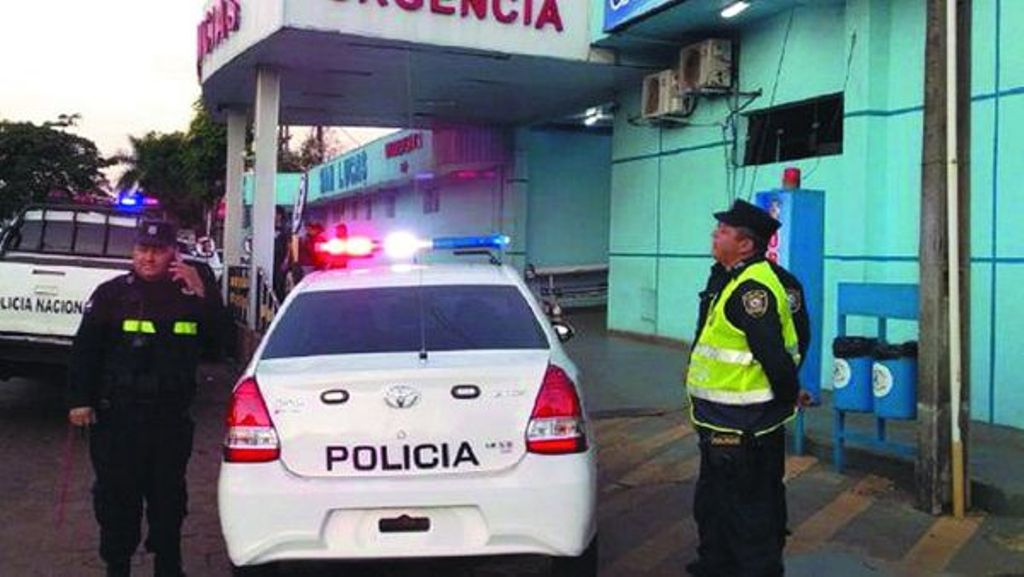 Polícia Nacional atendendo vítimas no hospital - Diário Extra