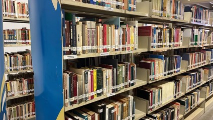 Biblioteca na capital tem mais 40 mil livros disponíveis - Foto: Ingrid Rocha