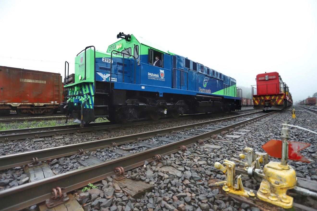 Ferrovia vai ligar cidade de Maracaju à Paranaguá no Paraná - Foto: reprodução Governo do Paraná