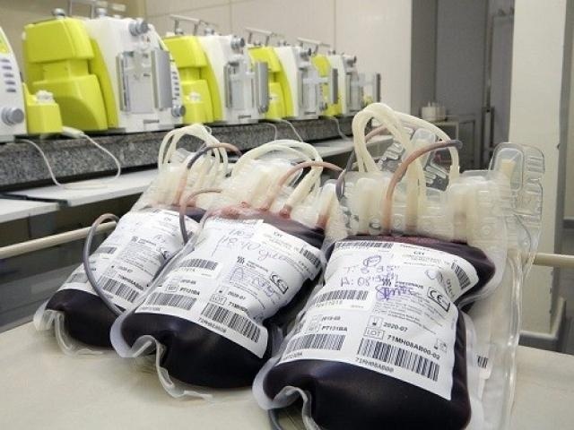 Uma única bolsa de sangue pode beneficiar até quatro pessoas em situações diversas - Reprodução