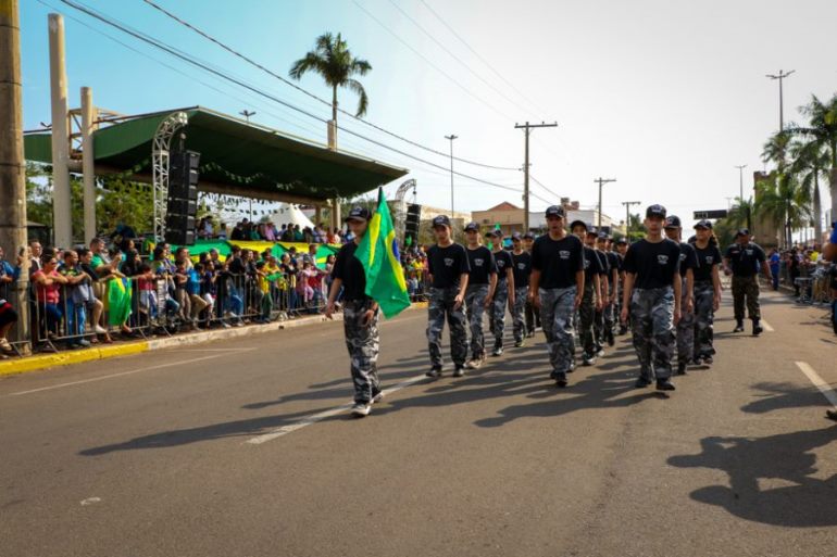 O evento iniciará com o hasteamento do Pavilhão Nacional na Praça Senador "Ramez Tebet". - Divulgação/Assessoria