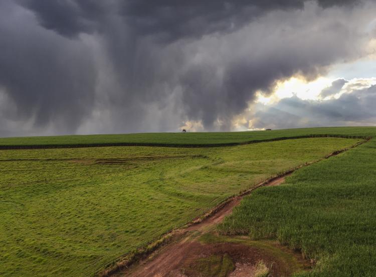 Chuva chega com queda na temperatura e mais umidade relativa do ar - Foto: Reprodução/ Climatempo