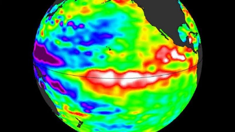 Fenômeno El Niño - Foto: Reprodução/BBC