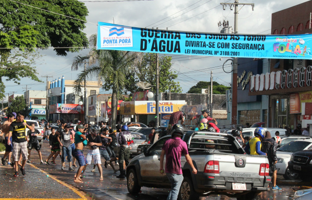 Ponta Porã terá "guerra d´água" no carnaval -