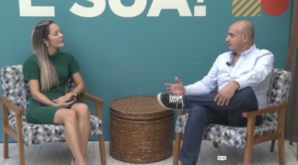 Entrevista foi exibida no TVC Agora, desta terça-feira (29), no quadro A Casa é Sua. - Reprodução/TVC Entrevista foi exibida no TVC Agora, desta terça-feira (29), no quadro A Casa é Sua. - Reprodução/TVC