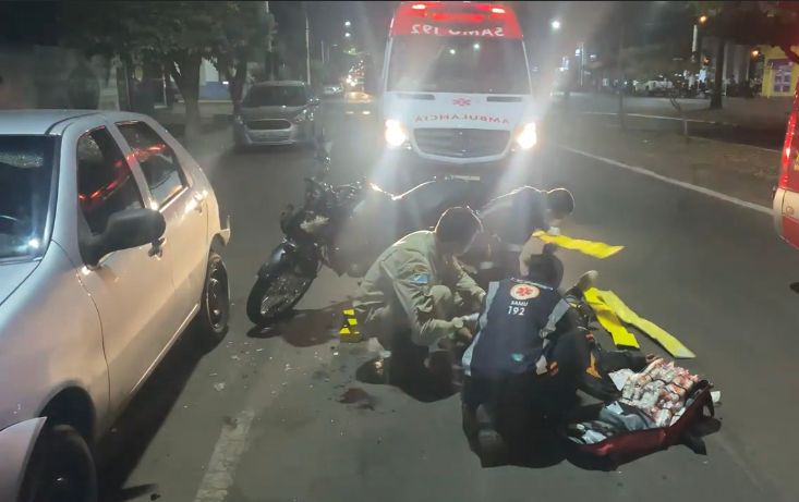 A Polícia Militar esteve no local e o Corpo de Bombeiros foi acionada para prestar apoio. - Rodrigo Lucas