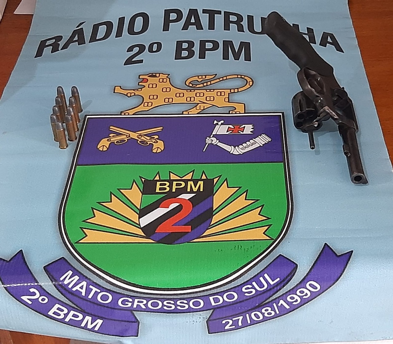 Rádio Patrulha prende homem por embriaguez ao volante e retira revólver de circulação - Divulgação/Polícia Militar