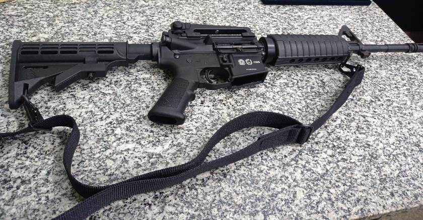 Fuzis reforçam armamento da Polícia Militar de Três Lagoas - Divulgação/2°BPM