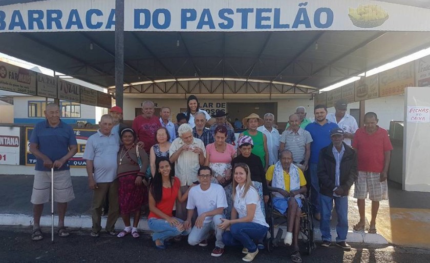 Espaço para comercialização foi doado pelo Sindicato Rural de Paranaíba ao Lar de Idosos Santo Agostinho, e não é cobrado aluguel da entidade - Reprodução