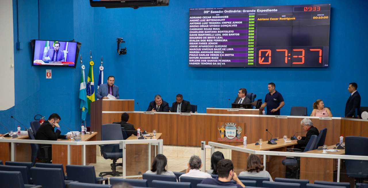 Assunto > Foi debatido por vereadores durante sessão - Divulgação