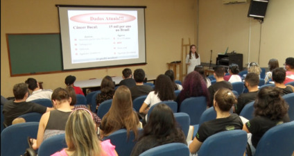 palestra > Tema foi debatido em evento aberto à comunidade na UFMS - Reprodução TVC