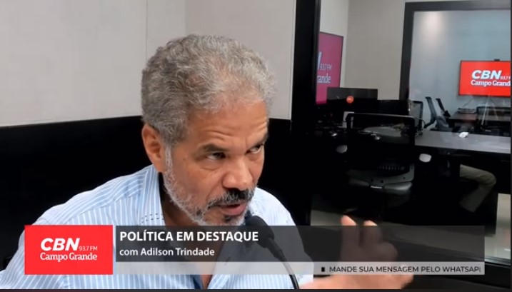 Adilson Trindade falou sobre as articulações em torno do comando do PSDB na segunda maior cidade do estado - Foto: Reprodução