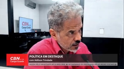 Adilson Trindade fala sobre o impasse do União Brasil em MS - Foto: Reprodução