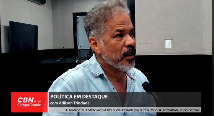 Adilson Trindade detalhou como estão as articulações em torno das eleições do ano que vem em Dourados - Foto: Reprodução