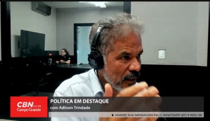 Adilson Trindade falou sobre eleições em 2024 - Foto: Reprodução Adilson Trindade falou sobre eleições em 2024 - Foto: Reprodução