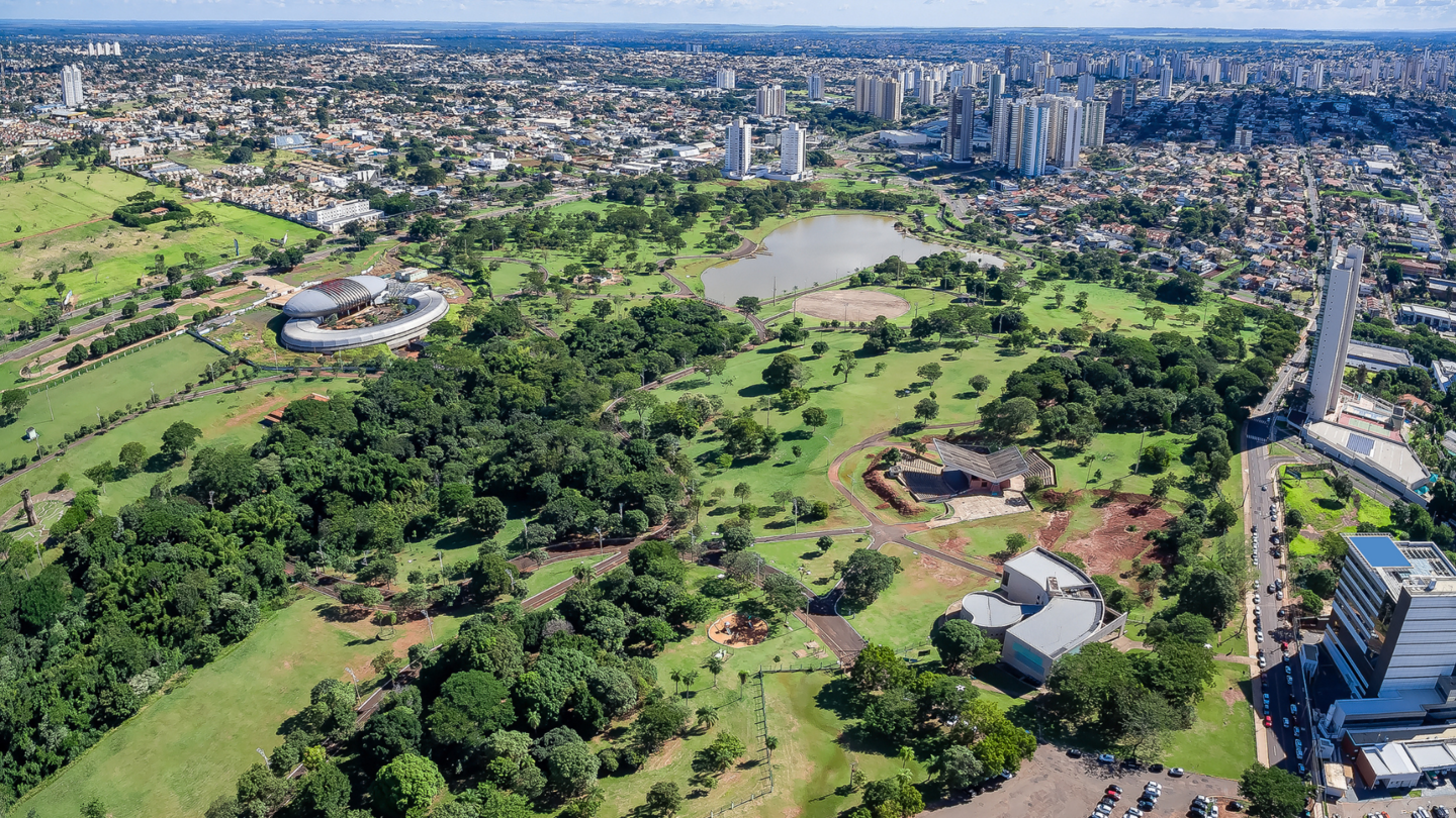 Vista aérea da capital de Mato Grosso do Sul - Arquivo CBN/CG