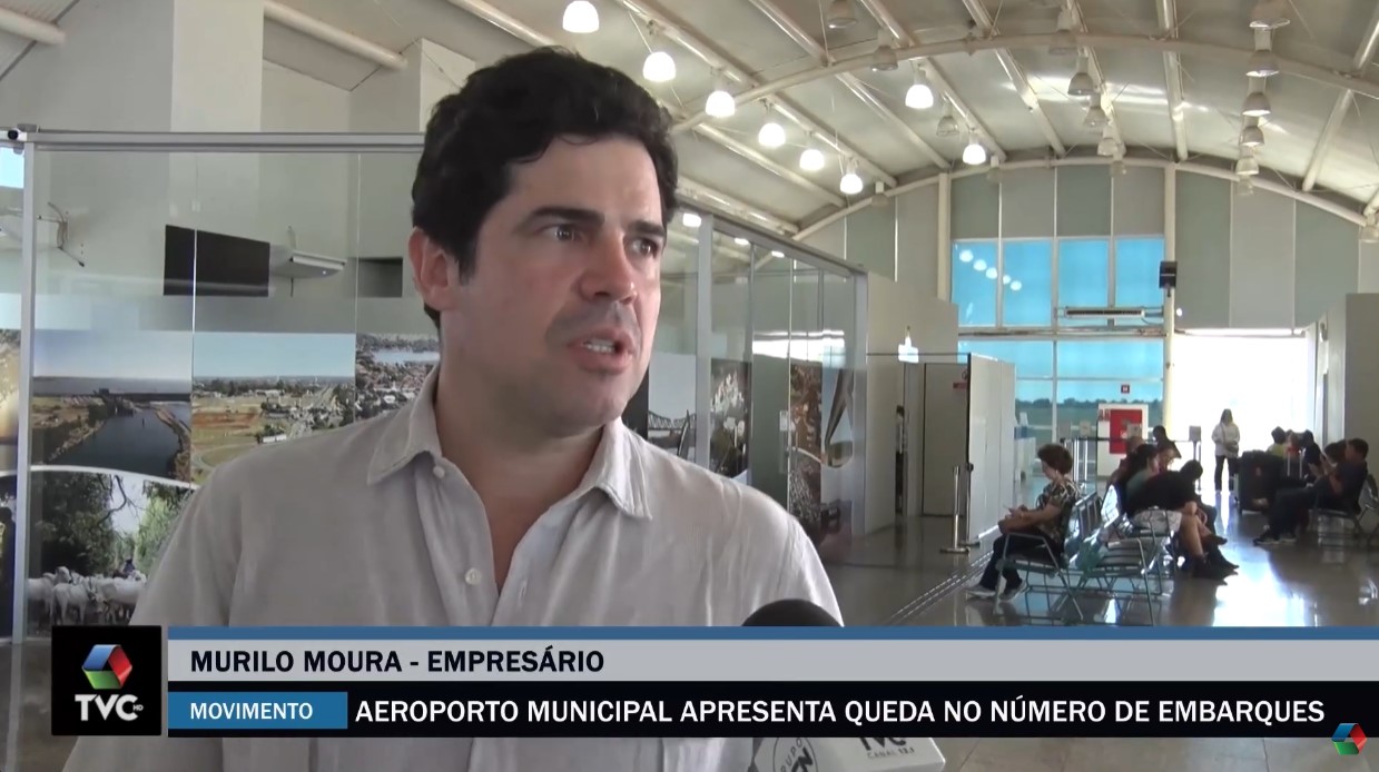 Aeroporto de Três Lagoas apresenta queda no número de embarques