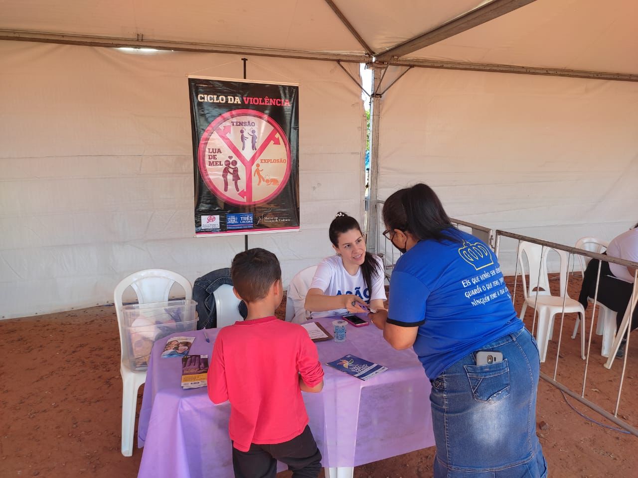 s ações se estenderão durante todo o mês de Agosto - PMTL/Divulgação