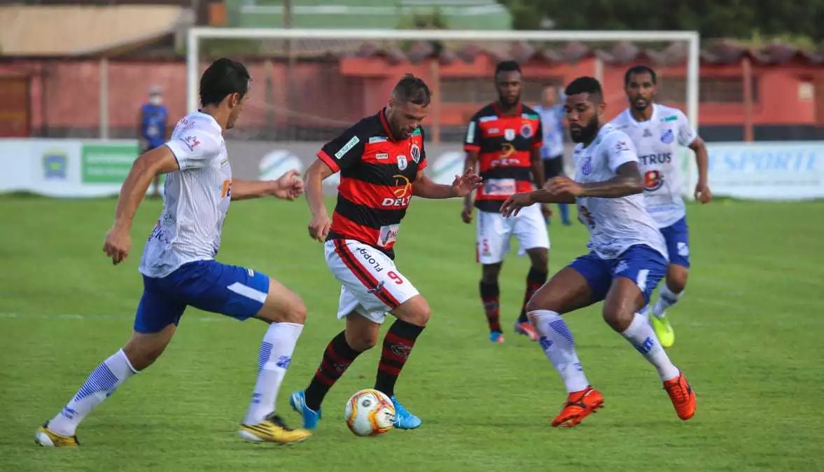 As equipes ficaram no 0 a 0 no jogo de ida, realizado no Estádio Ninho da Águia - Foto: Franz Mendes/Fundesporte