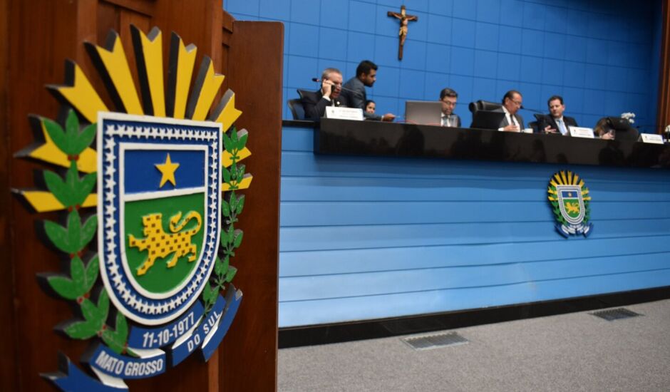 Plenário da Assembleia Legislativa de Mato Grosso do Sul - Foto: Divulgação/Alems