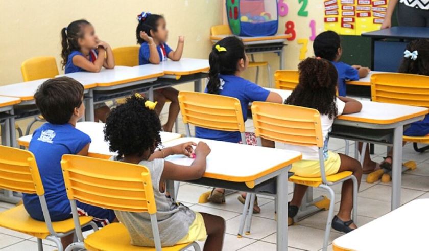 Alunos que estão matriculados em CEIs de período integral de 8h permanecerão com as atividades normalmente. - Divulgação/Assessoria